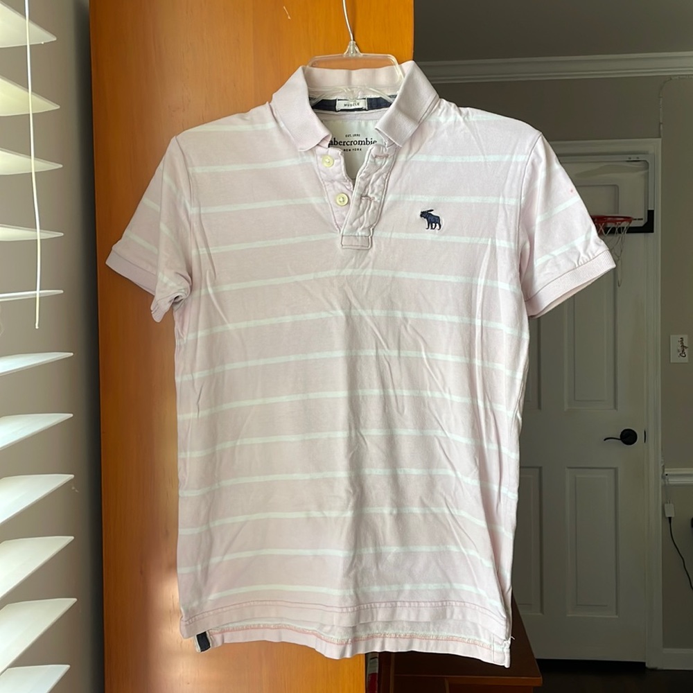 Abercrombie & Fitch muscle polo